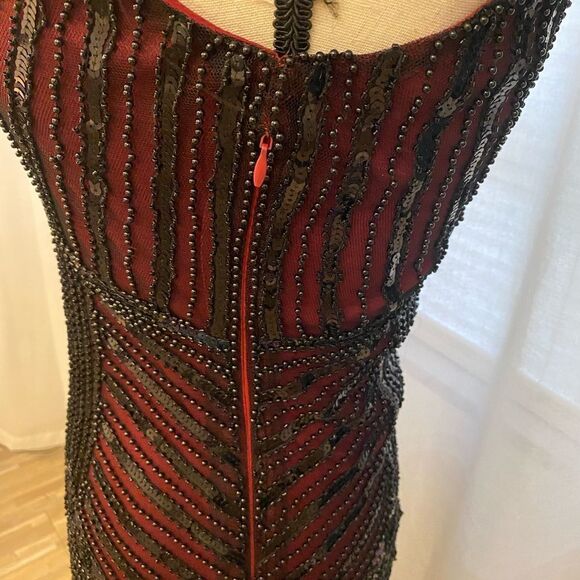 Awesome sequinned/beaded/ tassel dress, XS - Picture 8 of 17